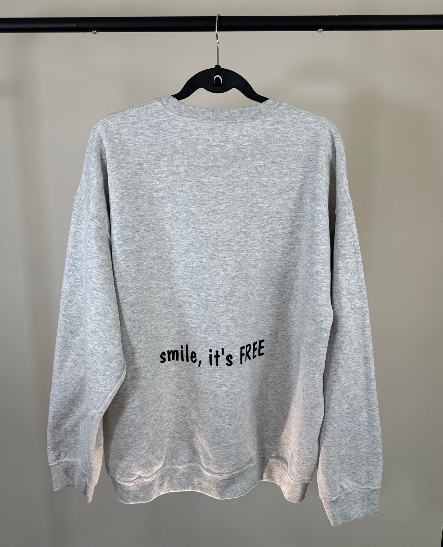 Sweater unisex SMILE, IT'S FREE